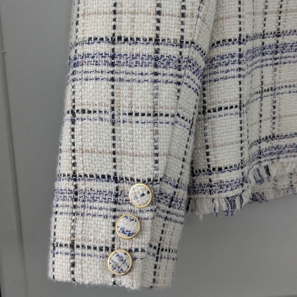 NEW Anthropologie Tweed Blazer - Picture 10 of 10